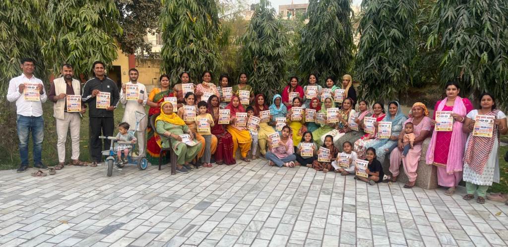 22 मार्च के हिंदू नववर्ष महोत्सव के लिए गृह संपर्क अभियान जोरशोर से जारी